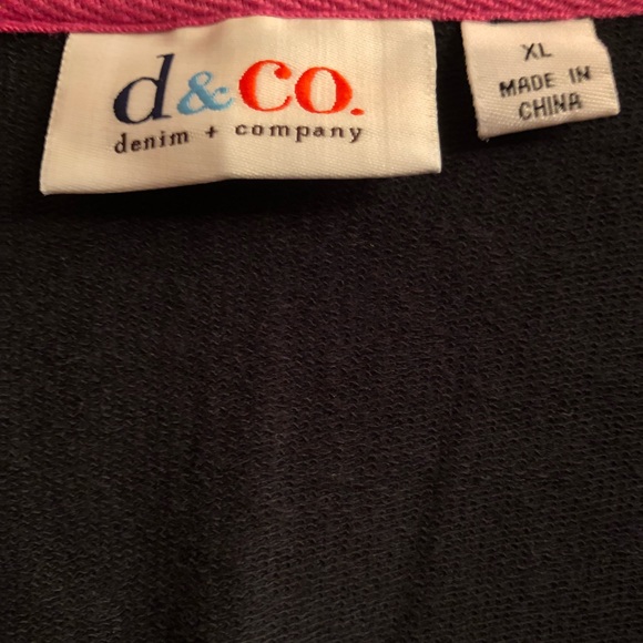 Denim and Co. 3/4 sleeve zip jacket - Picture 2 of 2